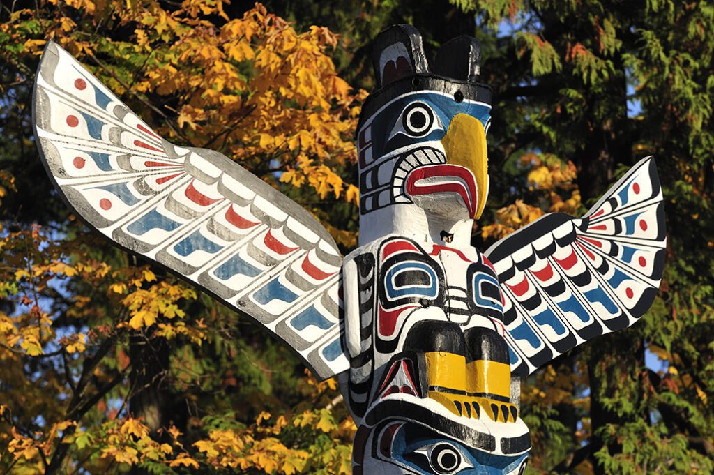 Totem Stanley Park Vancouver